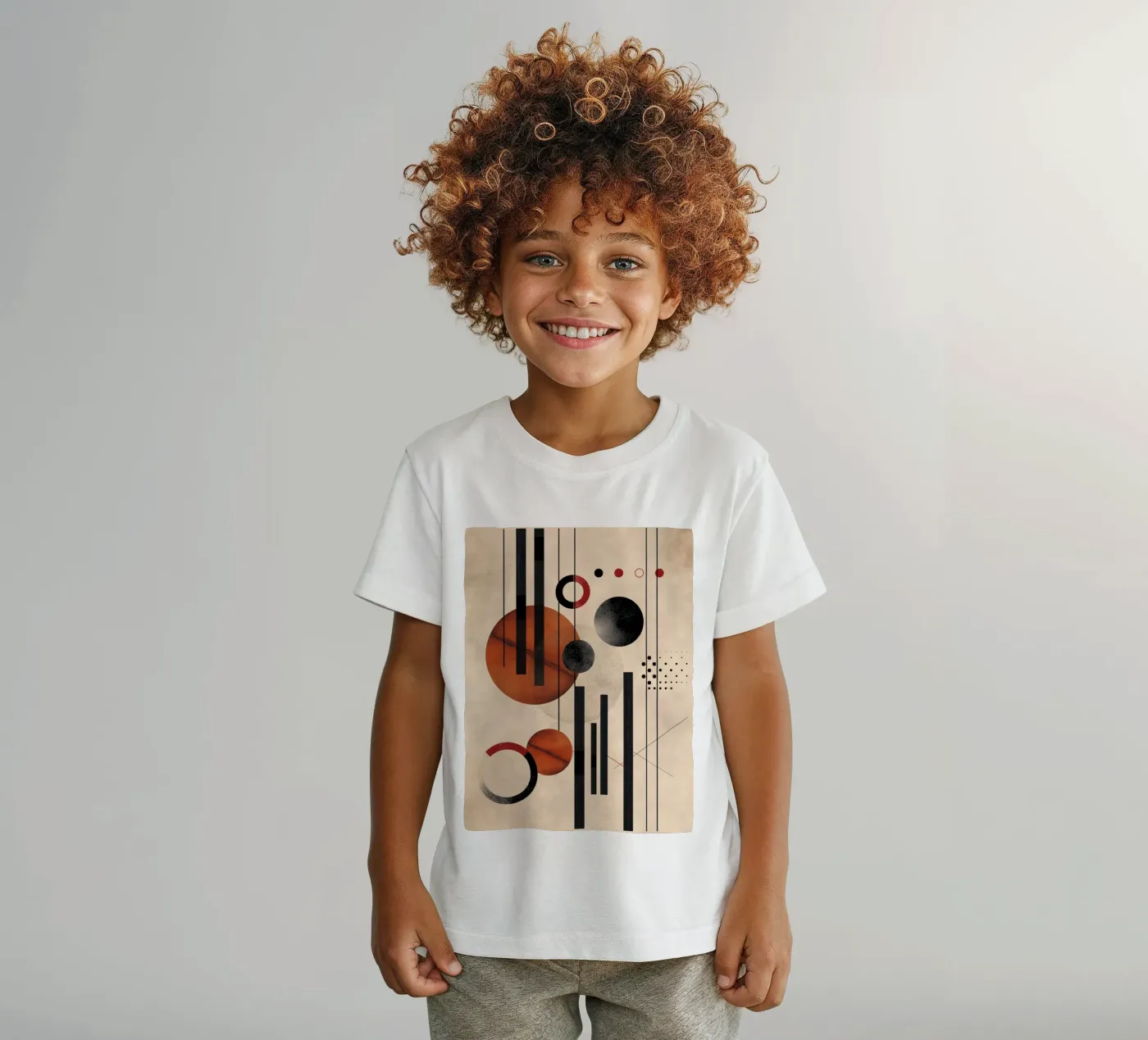 Composizione geometrica moderna t-shirt bambini da Whole©