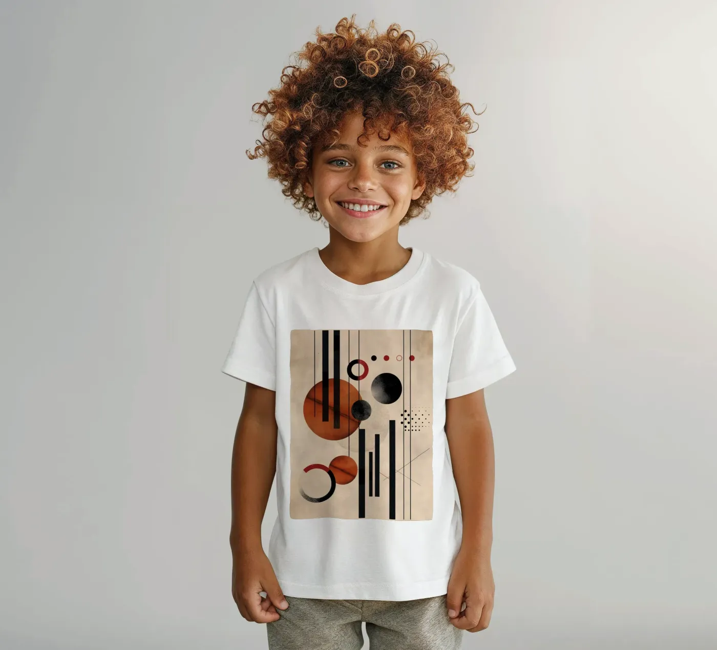Composizione geometrica moderna t-shirt bambini da Whole©