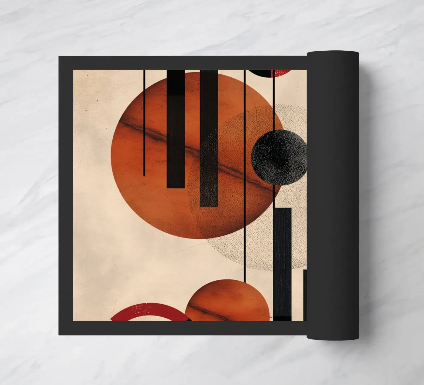 Modern geometry composition deurmat van Whole©