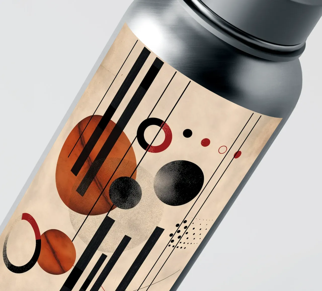 Modern geometry composition sticker by Whole©