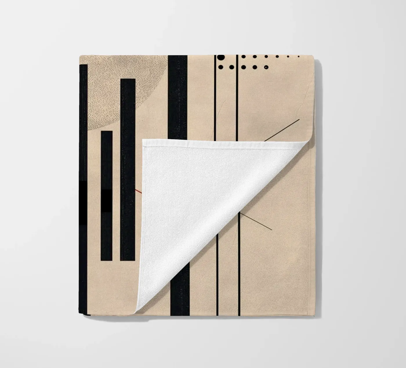 Composizione geometrica moderna telo mare da Whole©