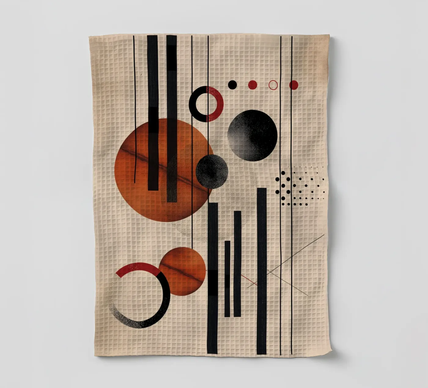 Modern geometry composition torchon de Whole©