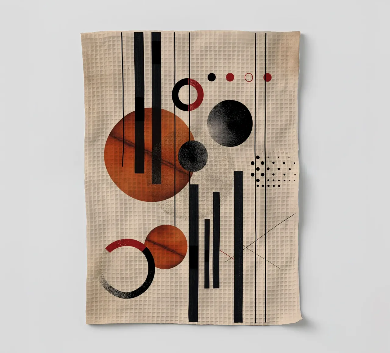 Composizione geometrica moderna canovaccio da cucina da Whole©