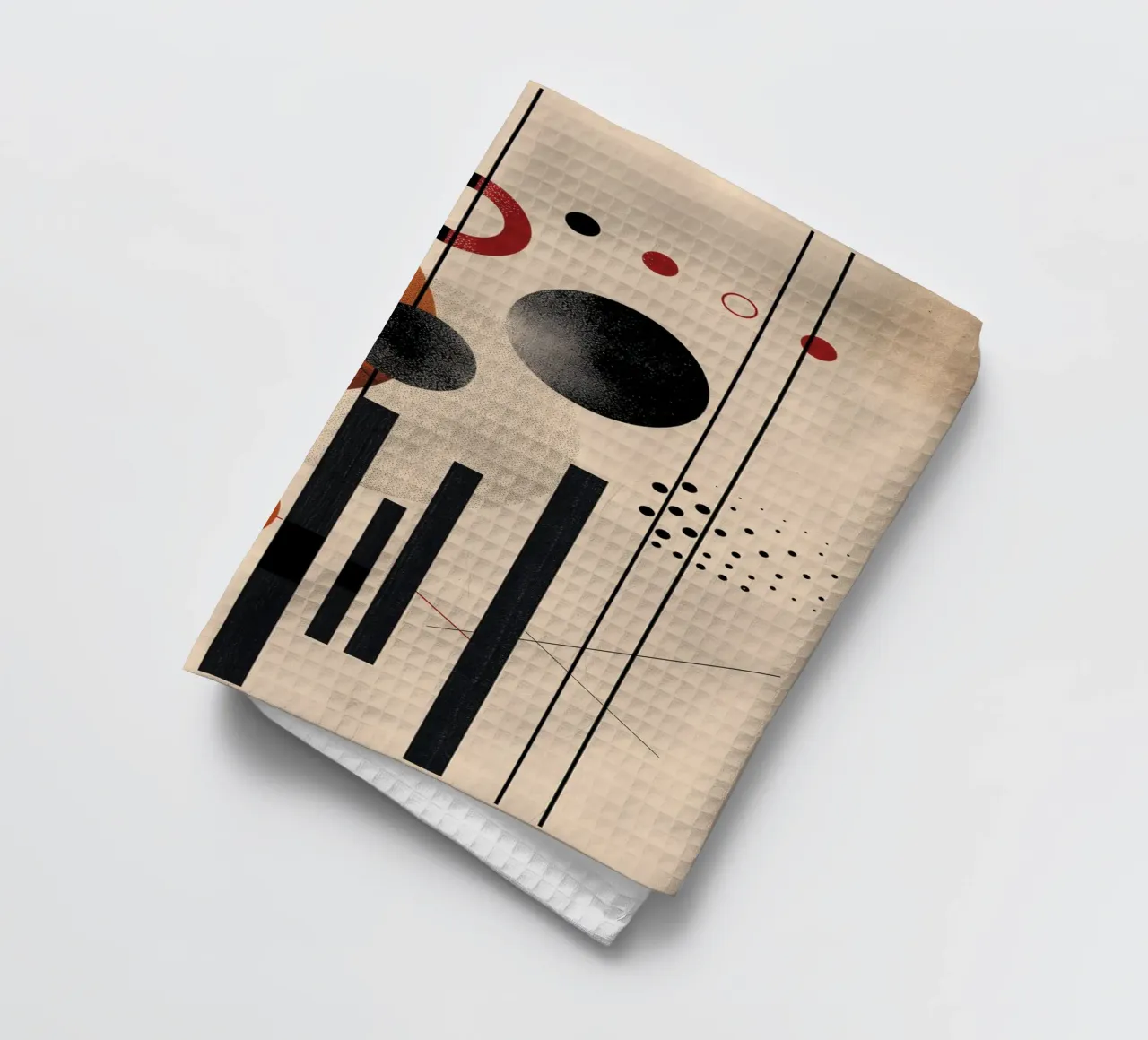 Composizione geometrica moderna canovaccio da cucina da Whole©