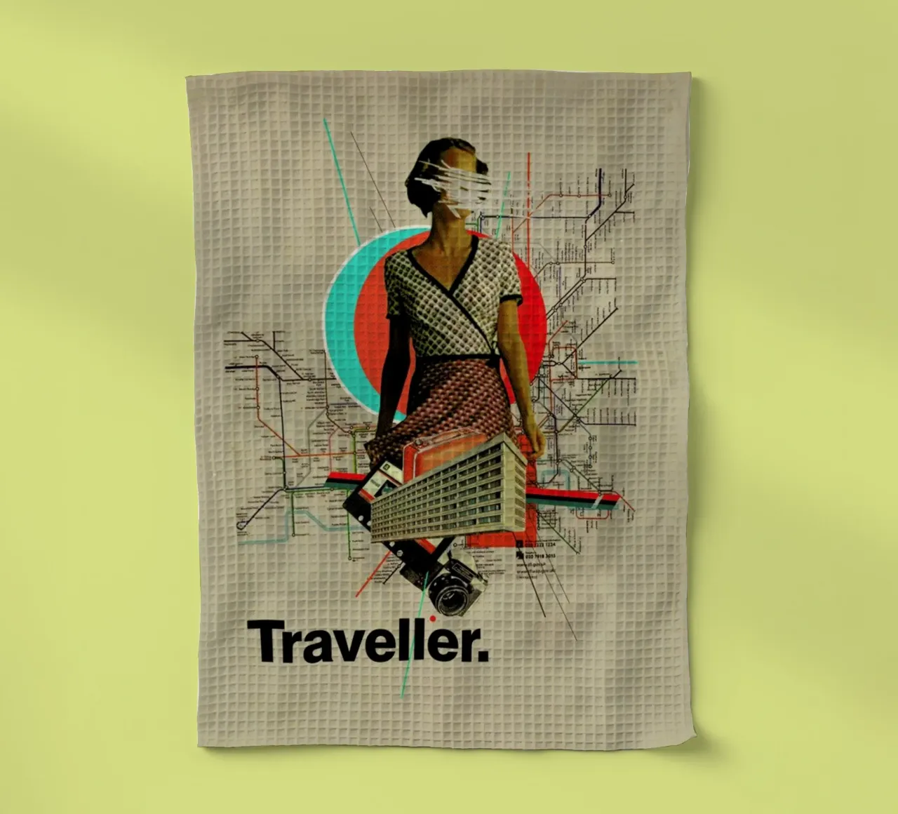 Traveller canovaccio da cucina da Frank Moth