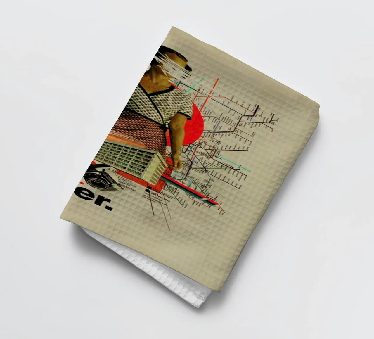 Traveller canovaccio da cucina da Frank Moth