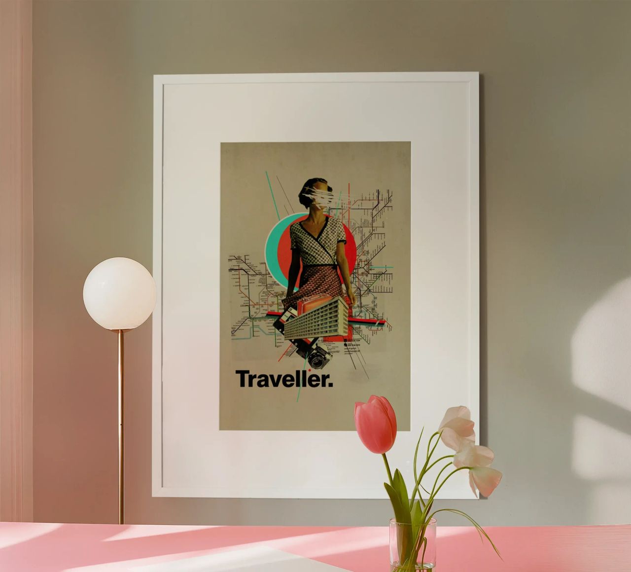 Traveller poster da Frank Moth