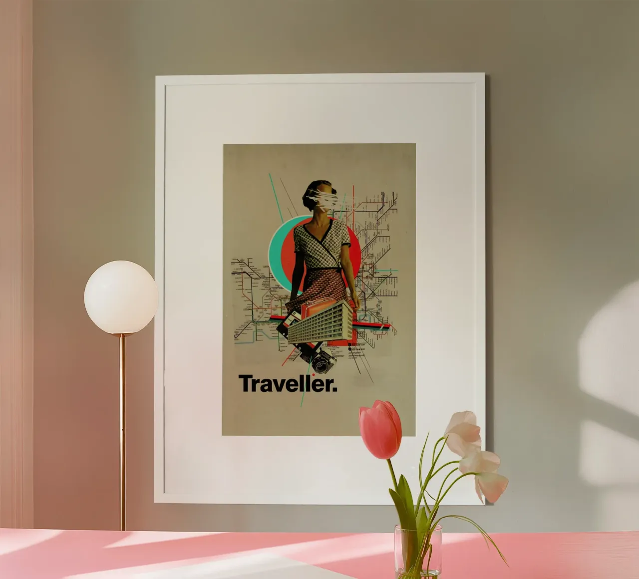 Traveller poster da Frank Moth