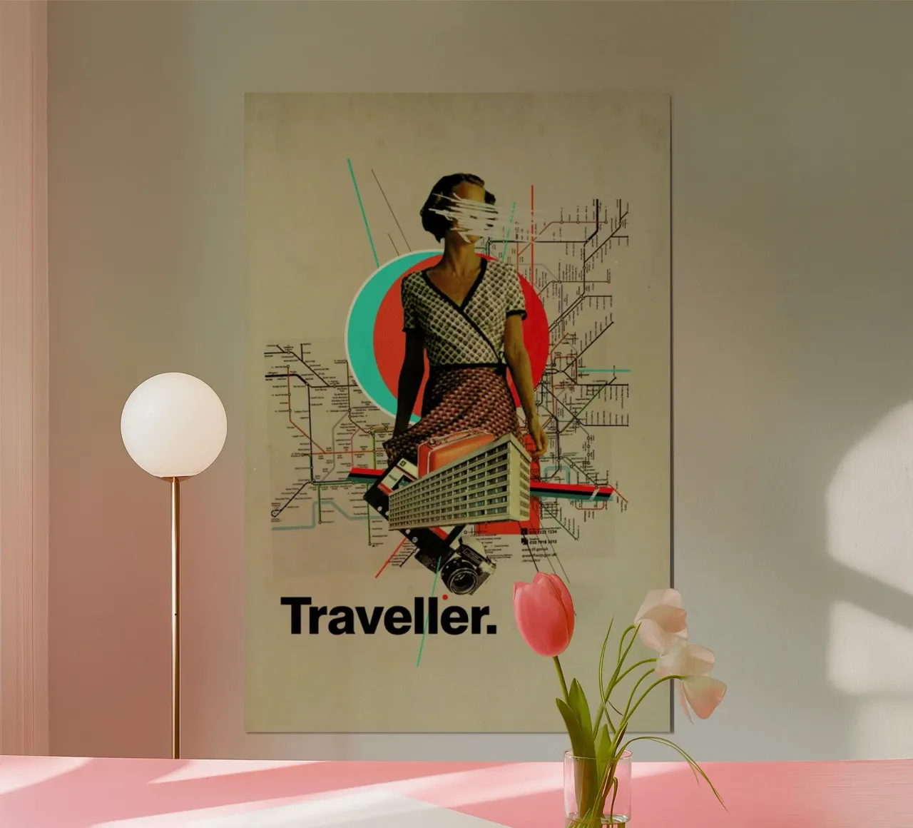 Traveller poster da Frank Moth