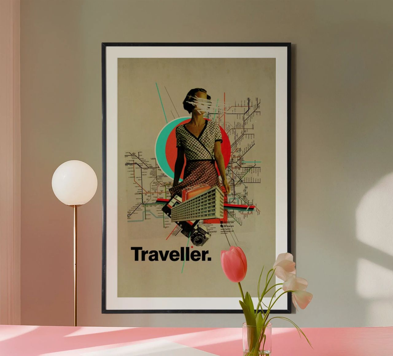 Traveller poster da Frank Moth