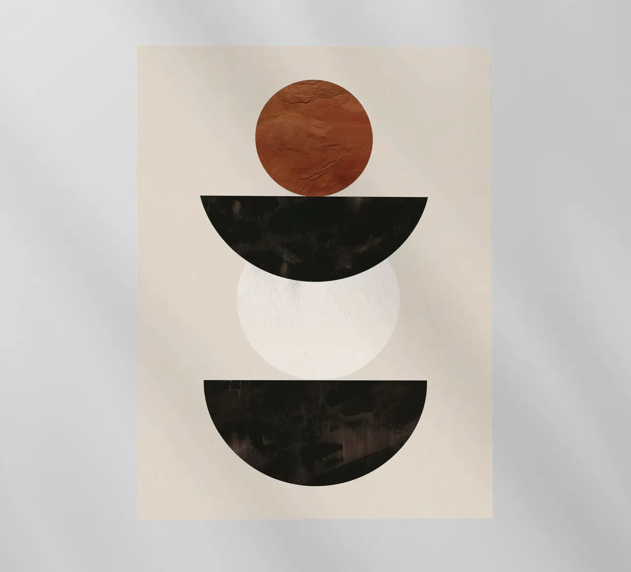 Arte dell'equilibrio minimalista pellicola backlit da Whole©