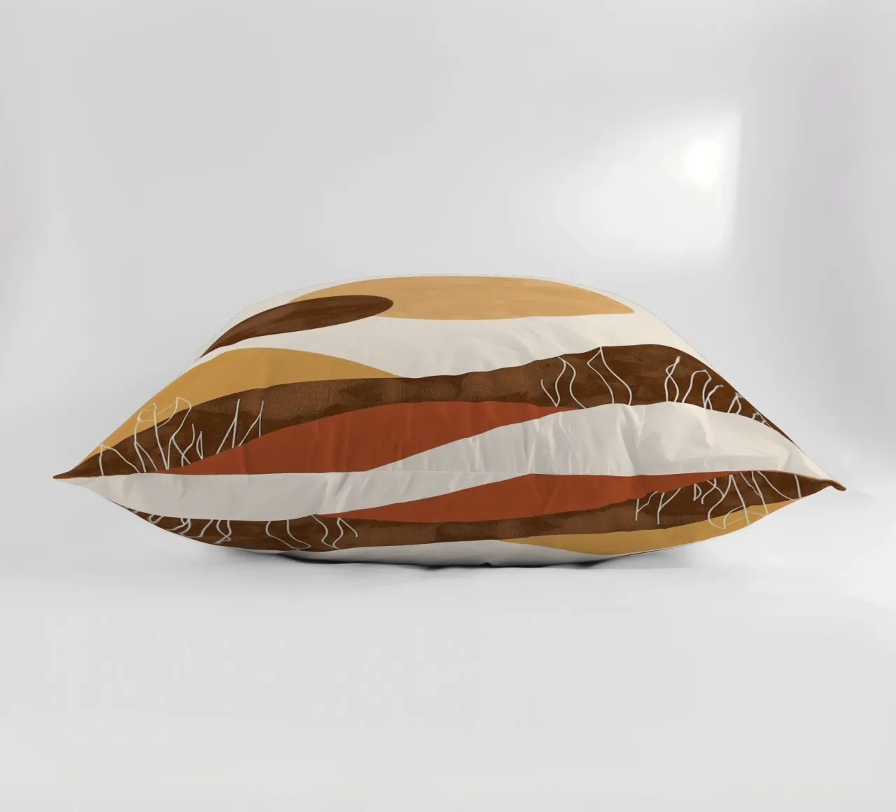 Desert Landscape Abstract decorative cushion by Whole©