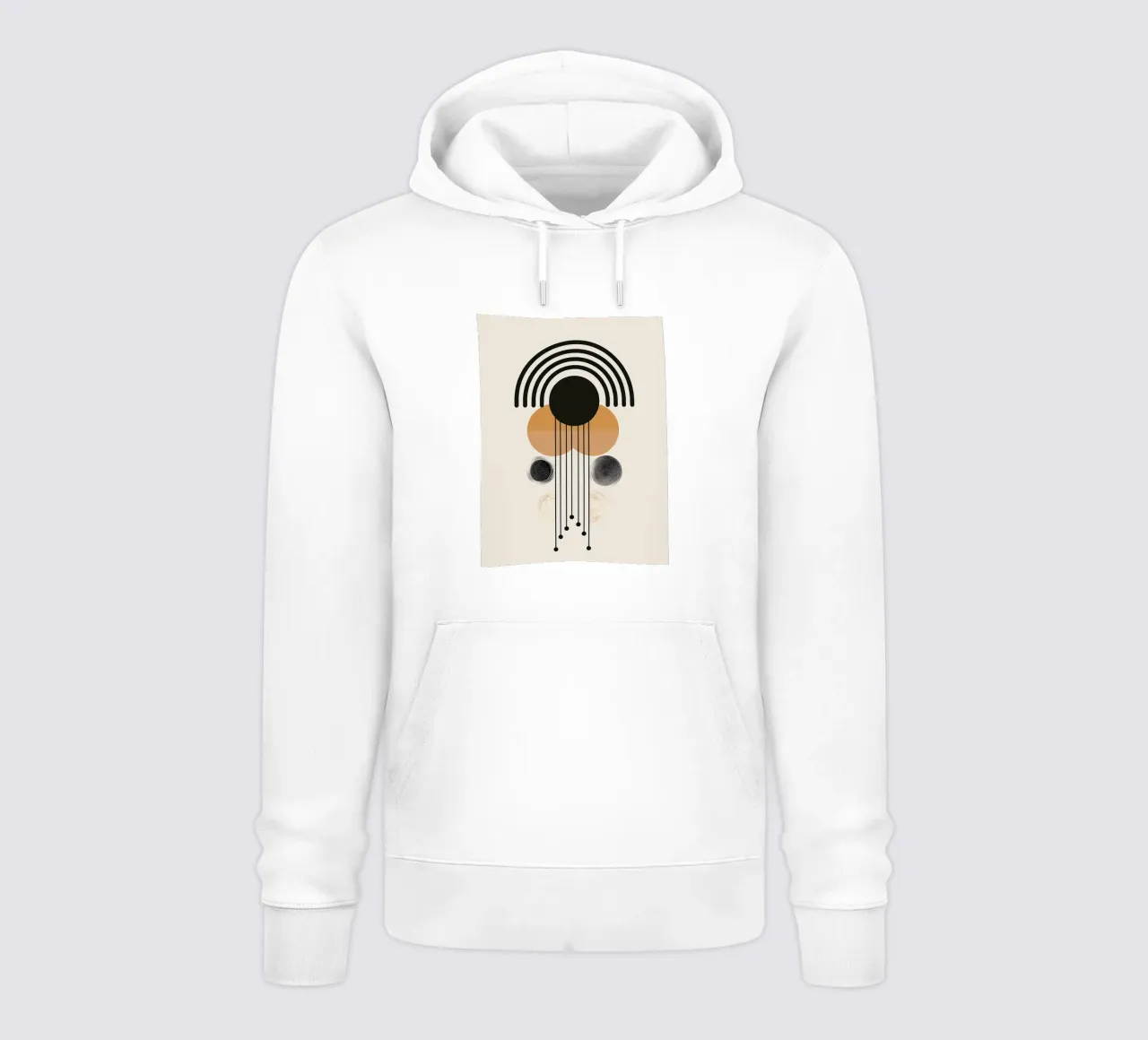 Armonia geometrica felpa con cappuccio da Whole©