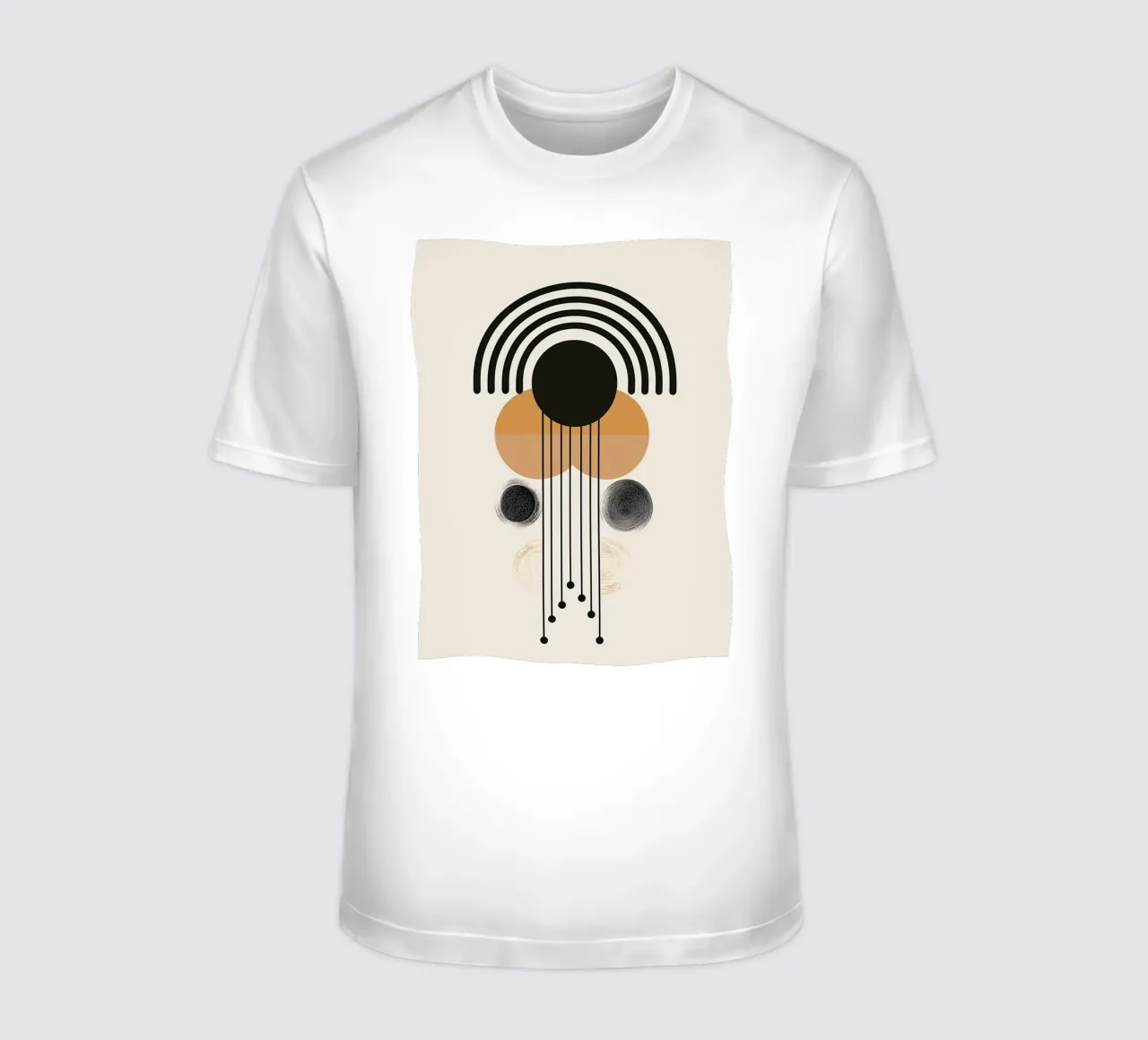 Geometric harmony t-shirt by Whole©