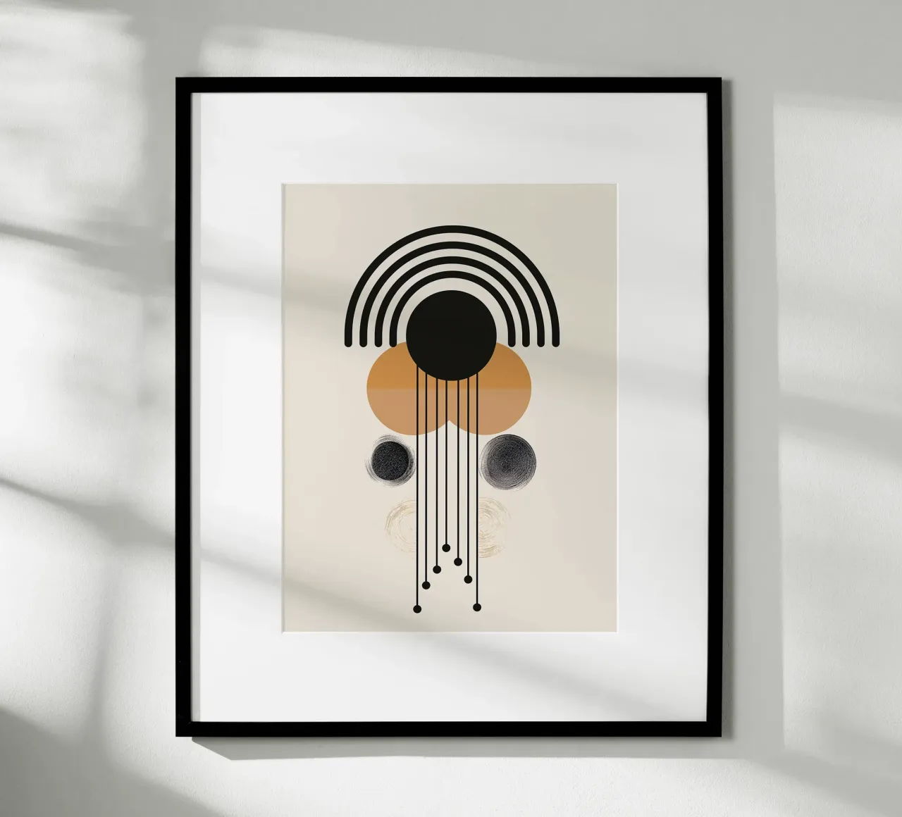 Geometric harmony poster by Whole©