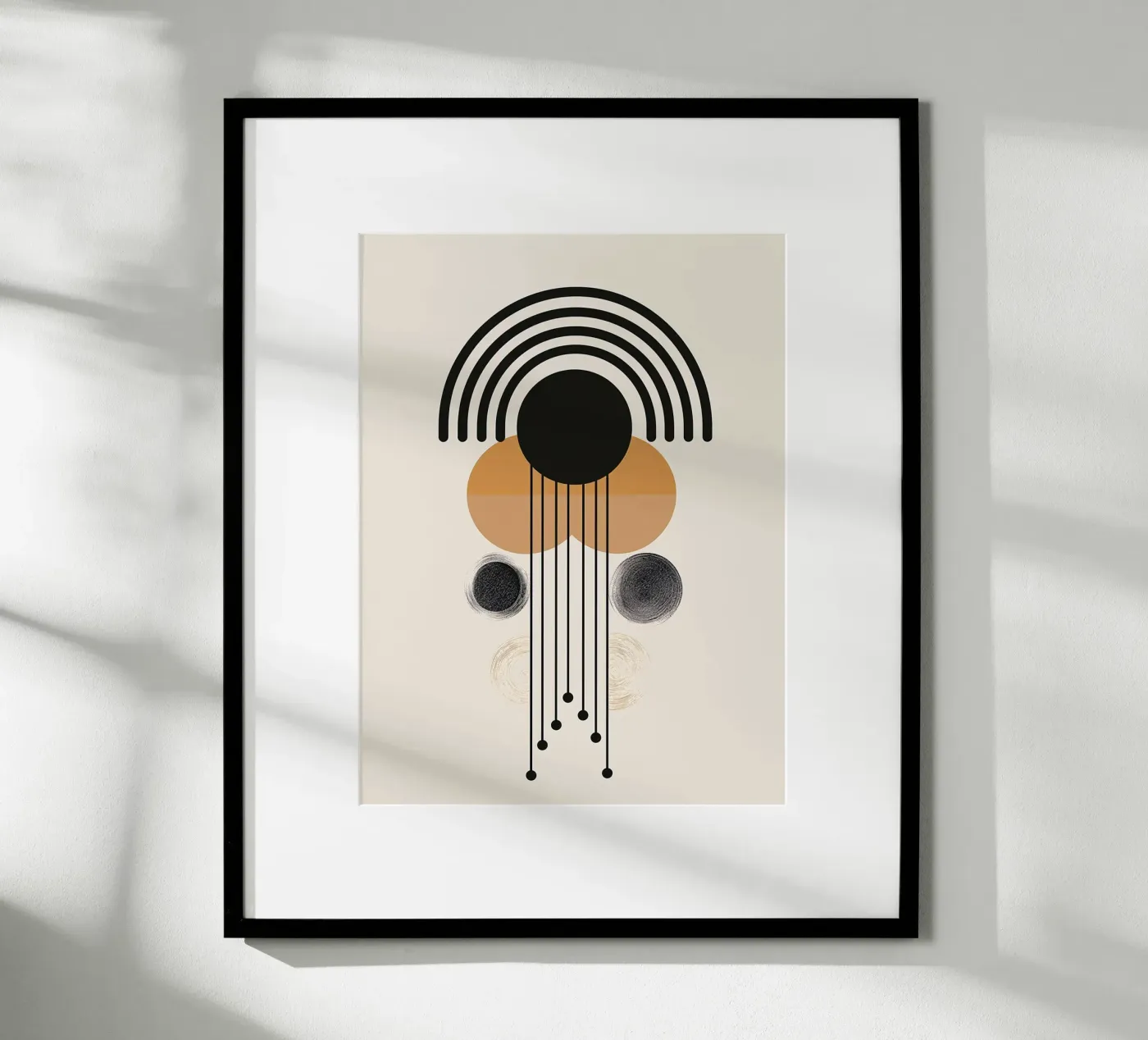 Geometric harmony poster by Whole©