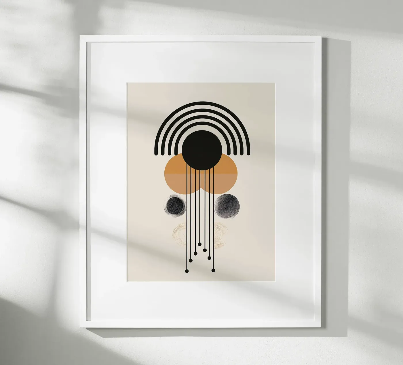 Geometric harmony poster by Whole©