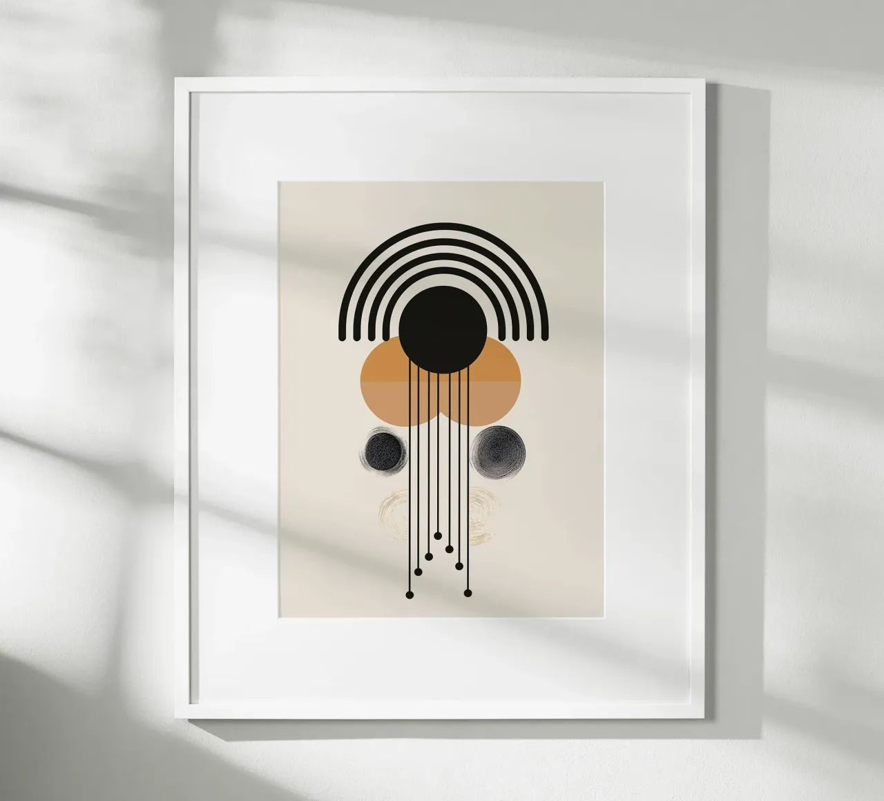 Geometric harmony poster by Whole©