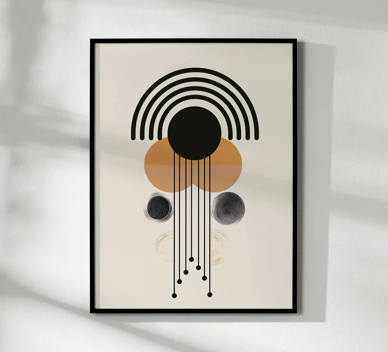 Geometric harmony poster by Whole©