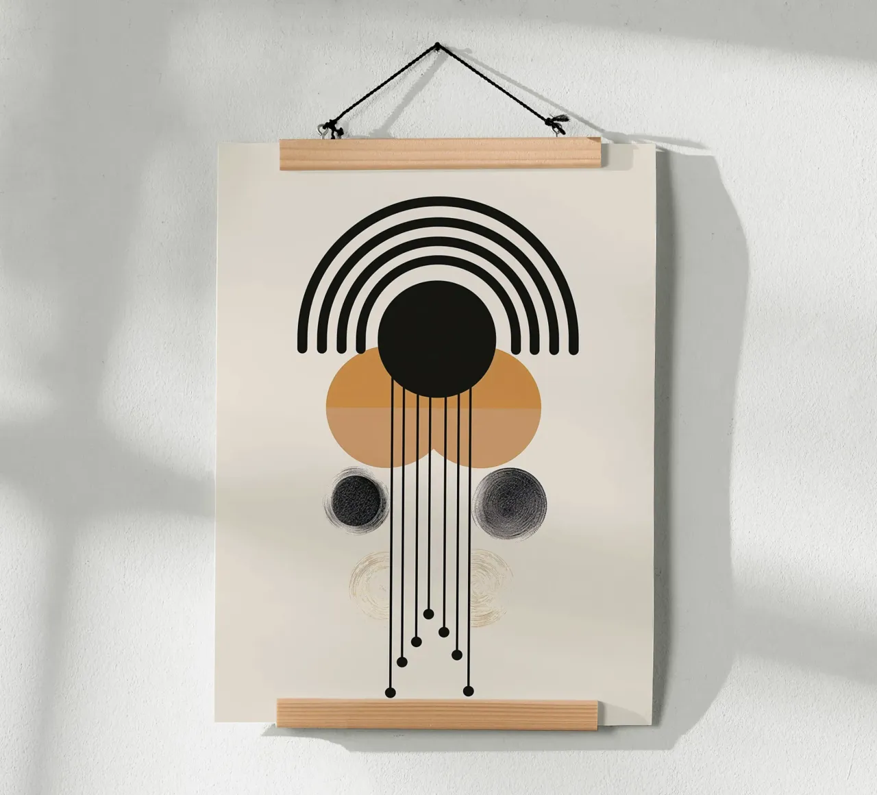 Geometric harmony poster by Whole©