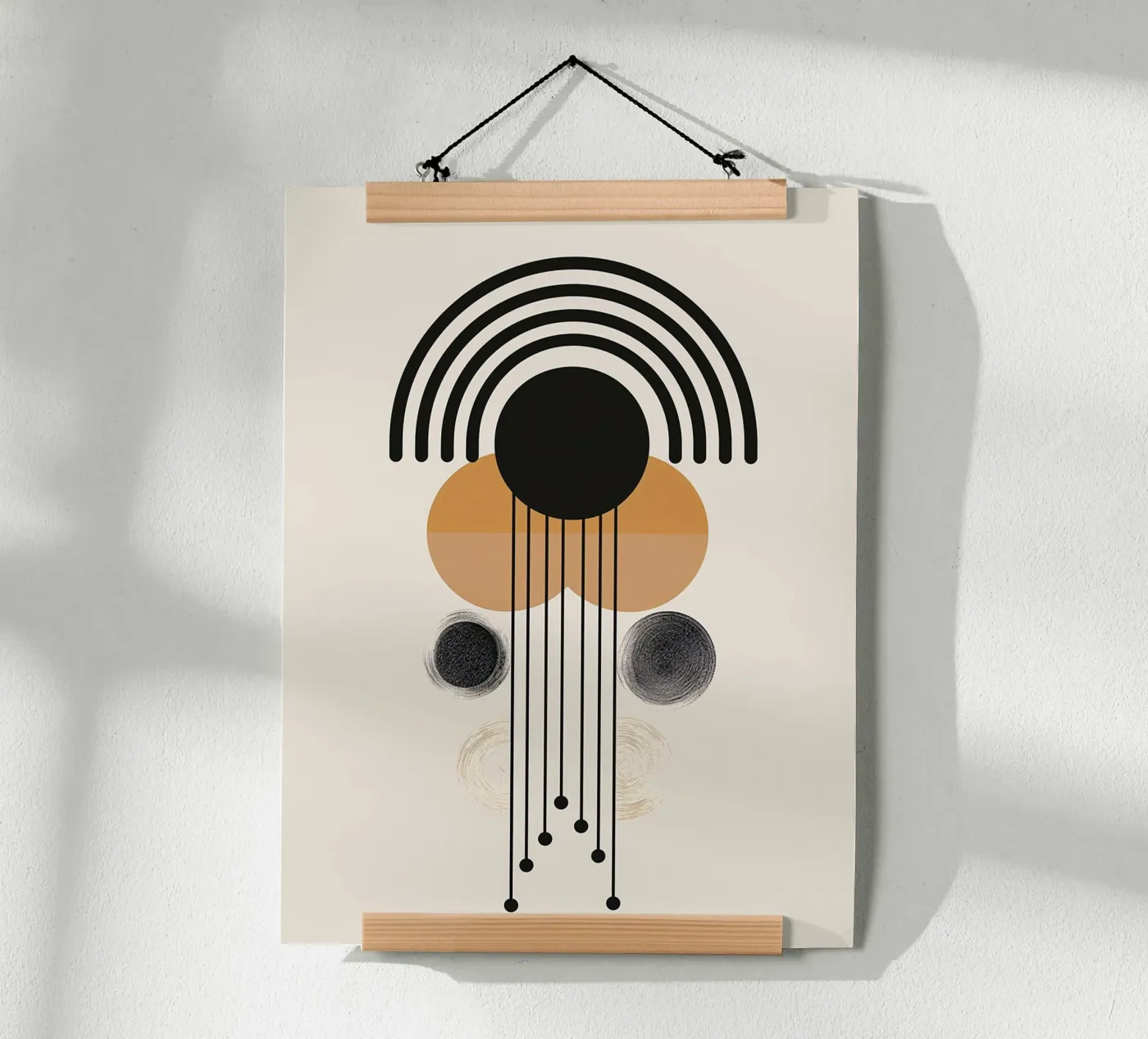 Geometric harmony poster by Whole©