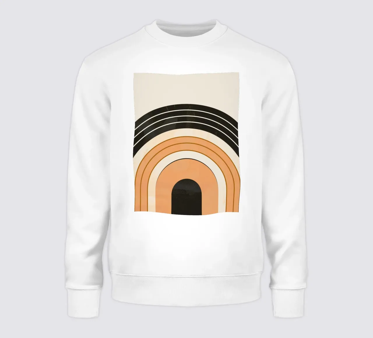 Retro-Bogen Design Sweatshirt von Whole©