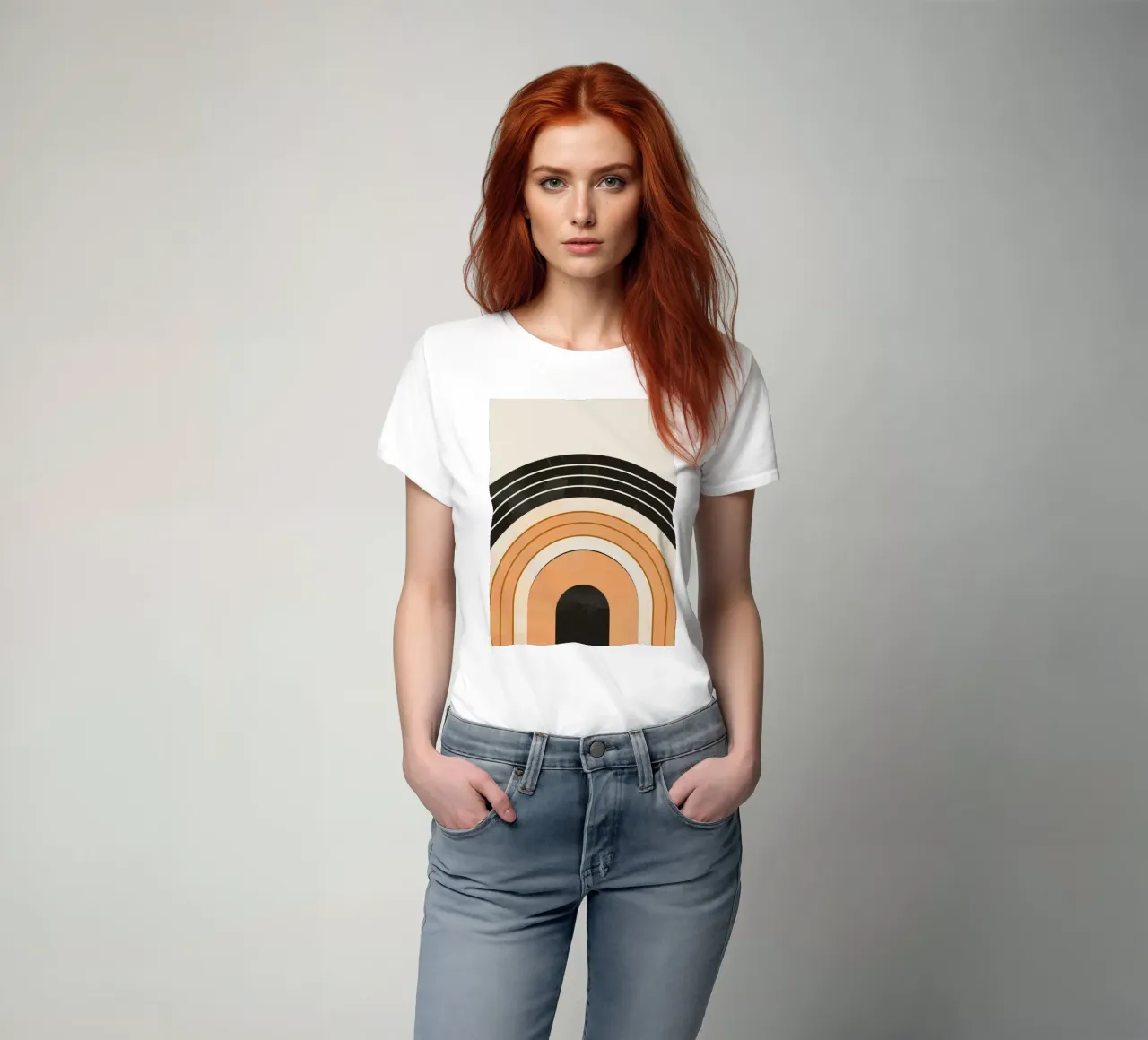 Design a fiocco retrò t-shirt da Whole©