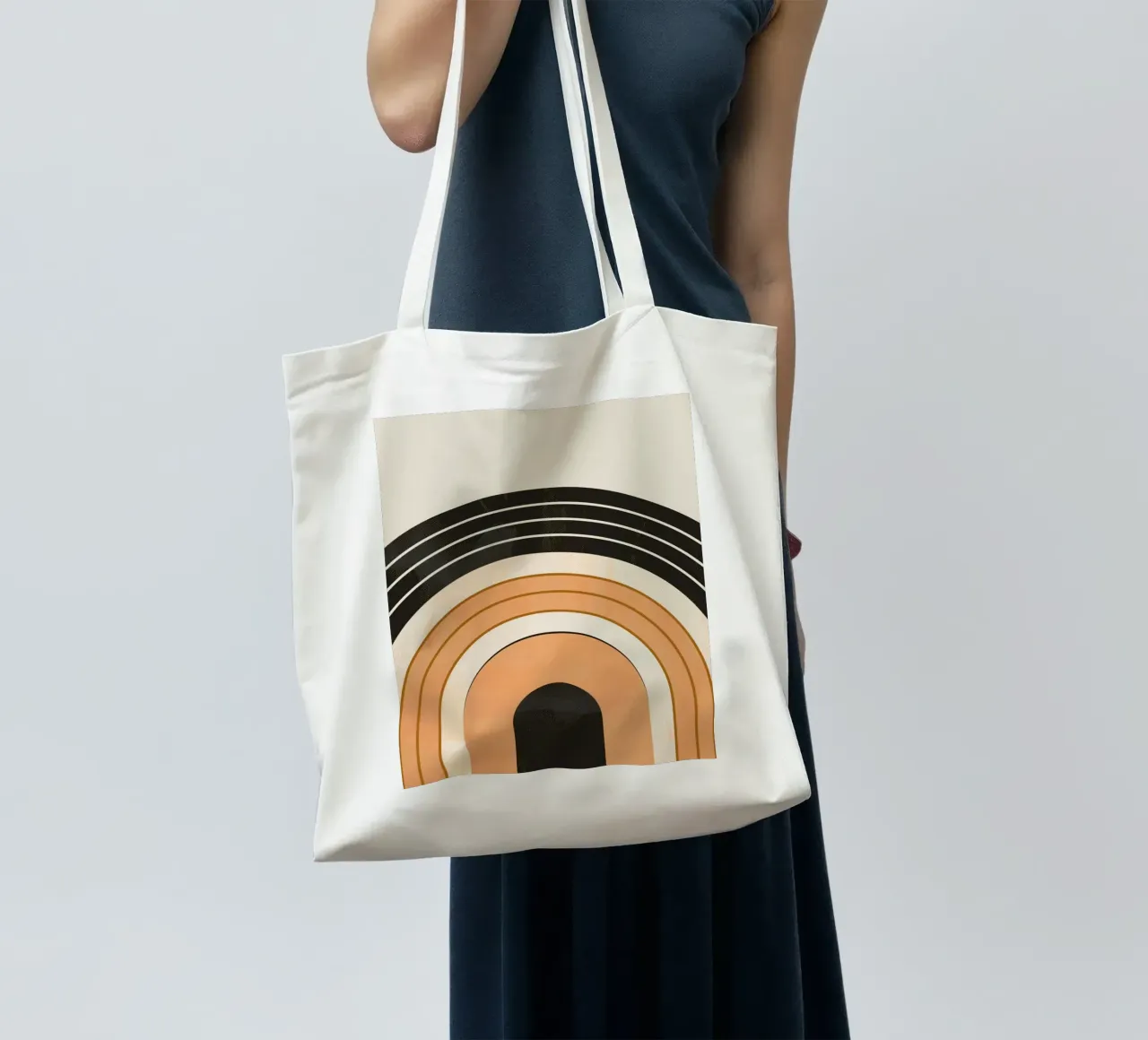 Design a fiocco retrò borsa in juta da Whole©