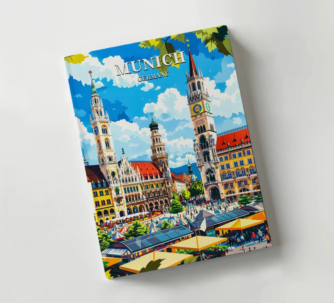 Munich Germany notebook by Travelstudio
