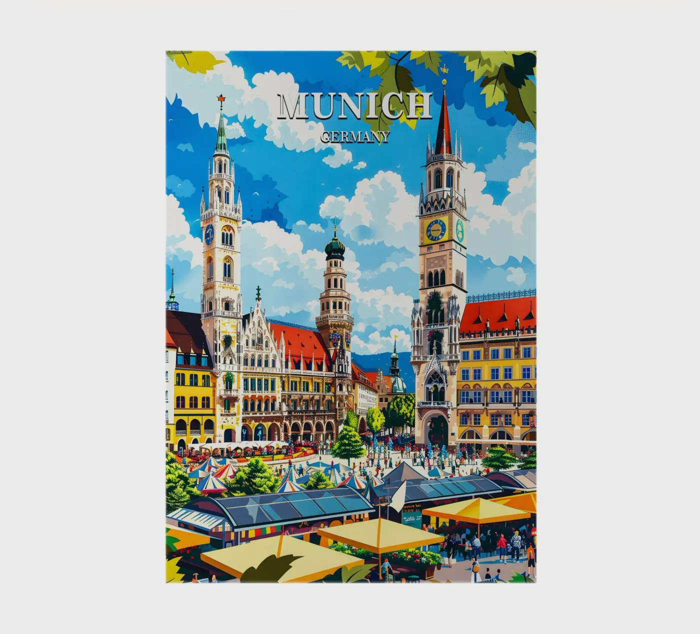 Munich Germany notebook by Travelstudio
