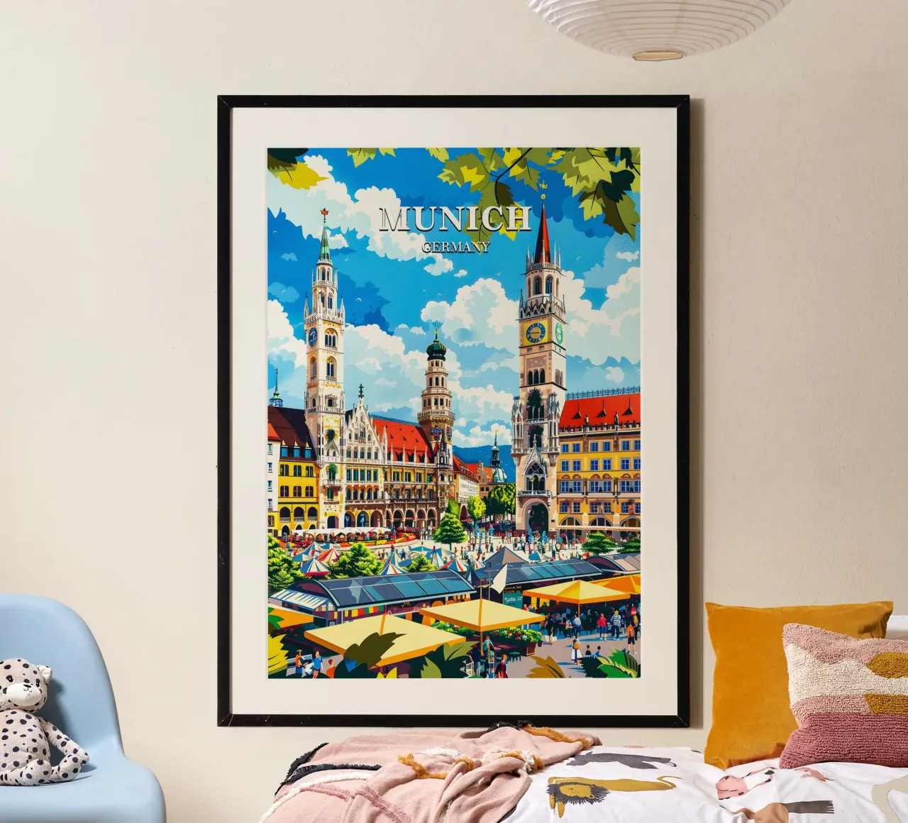 Munich Germany poster da Travelstudio