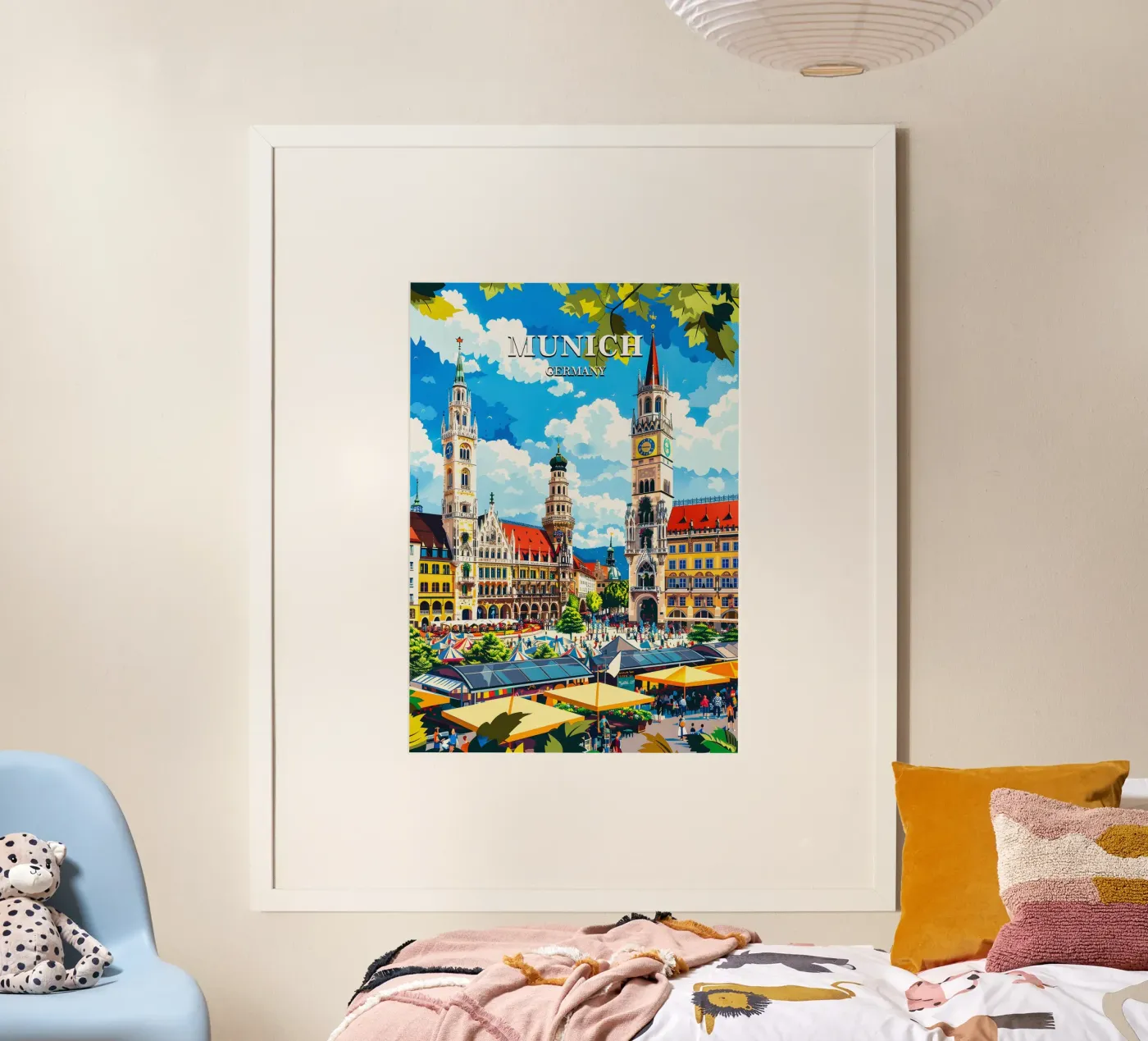 Munich Germany poster da Travelstudio