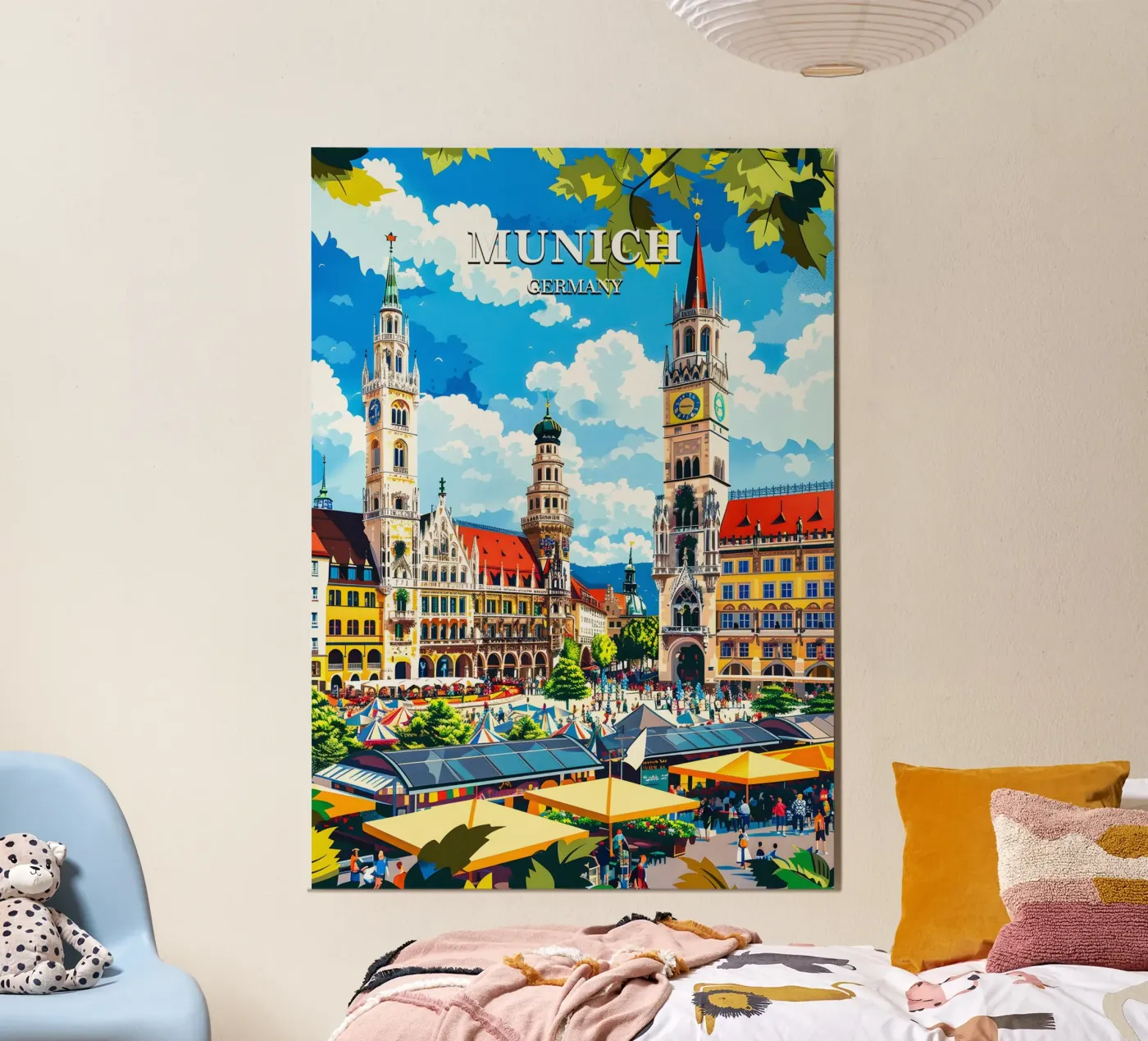 Munich Germany poster da Travelstudio