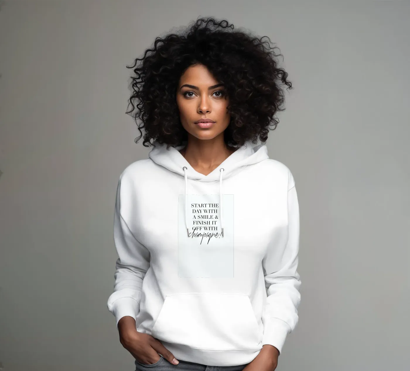 Start felpa con cappuccio da Maria Kritzas