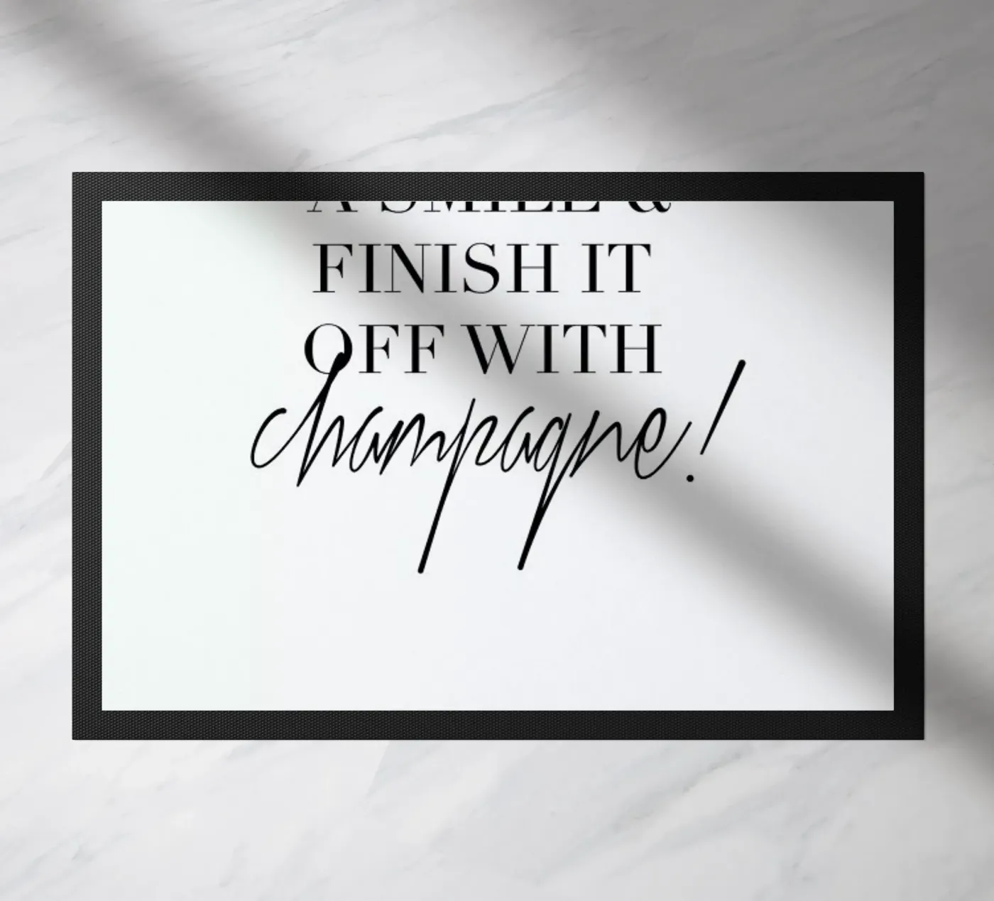 Start Fußmatte von Maria Kritzas