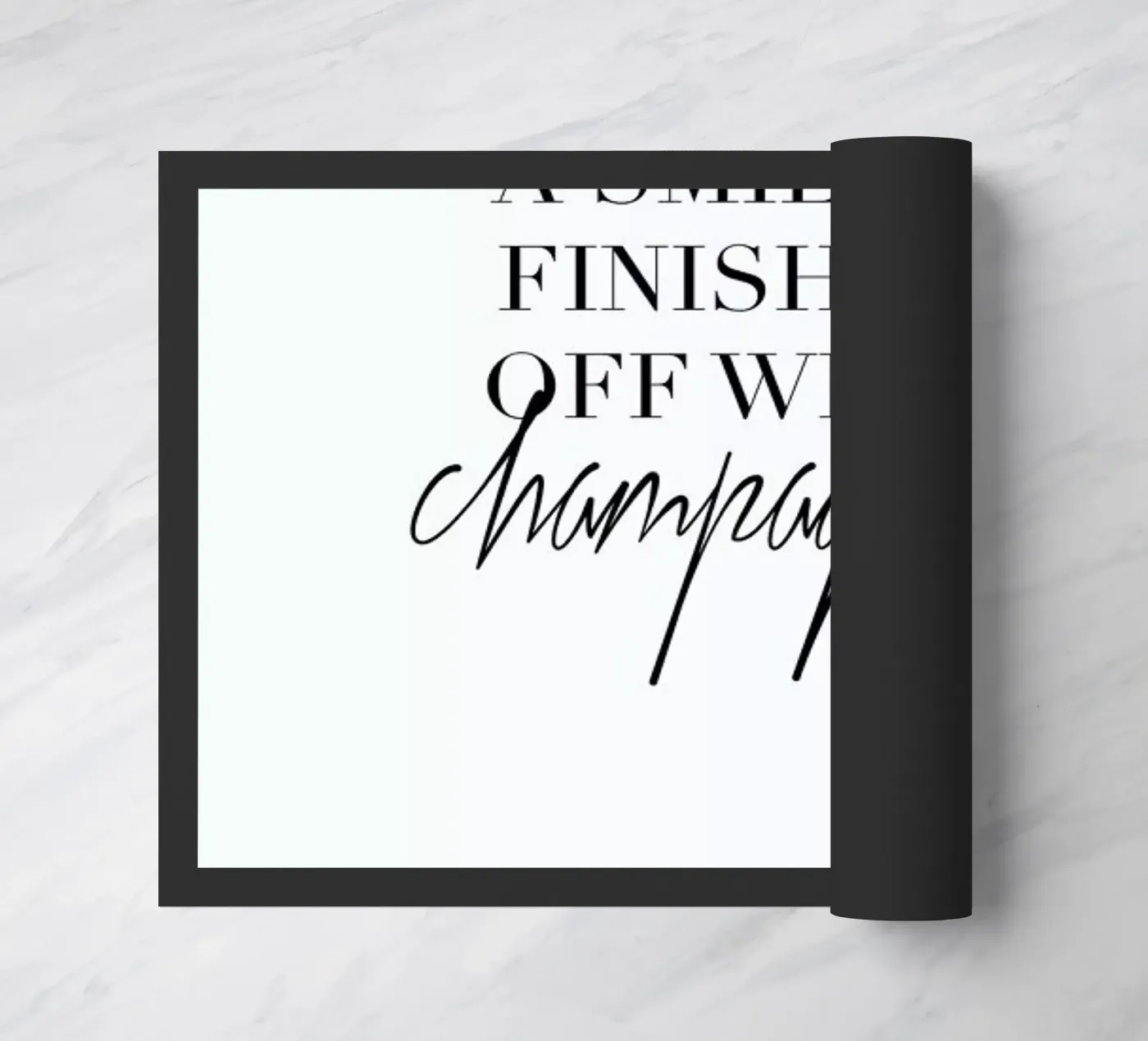 Start Fußmatte von Maria Kritzas