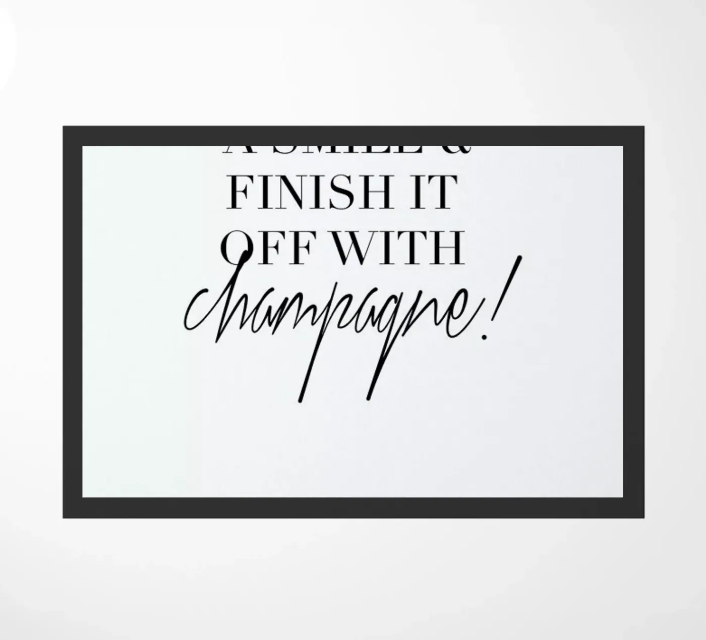 Start Fußmatte von Maria Kritzas