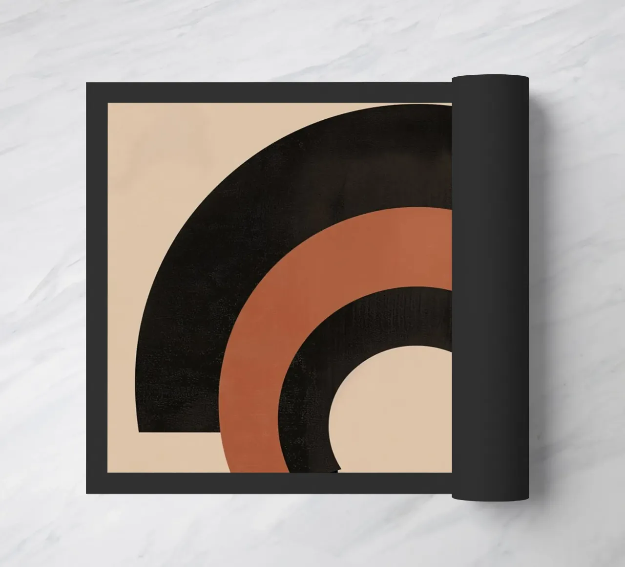 Geometric elegance doormat by Whole©