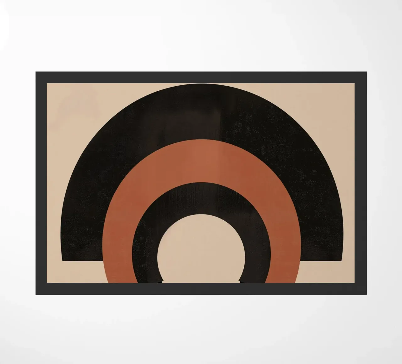 Geometric elegance doormat by Whole©