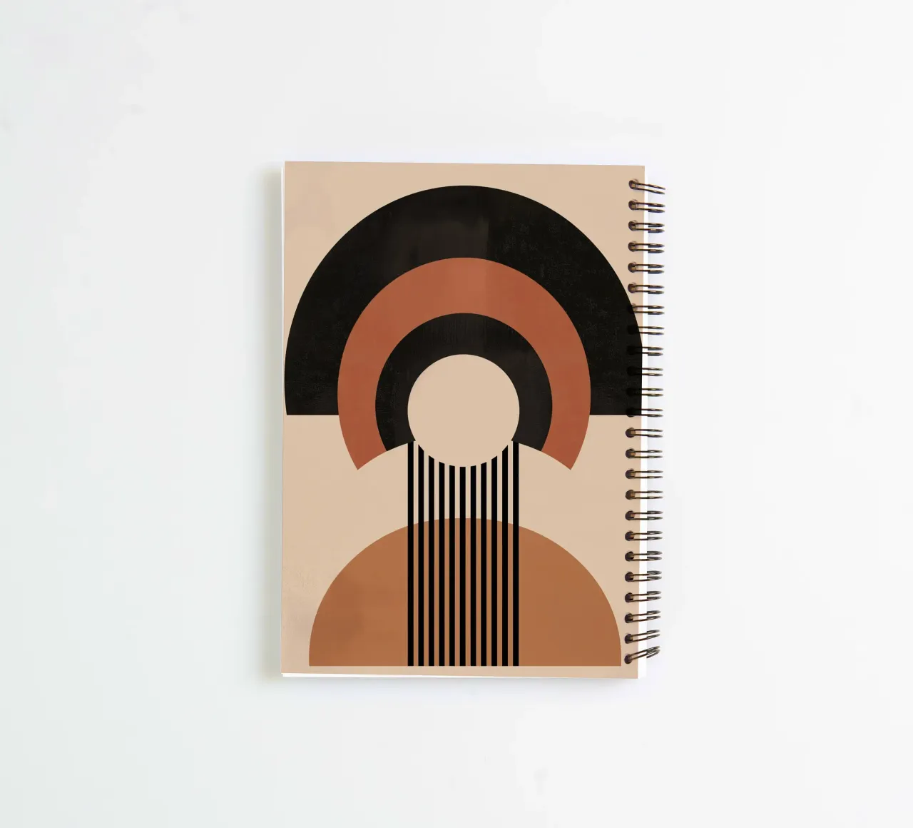 Geometric elegance spiral notebook by Whole©