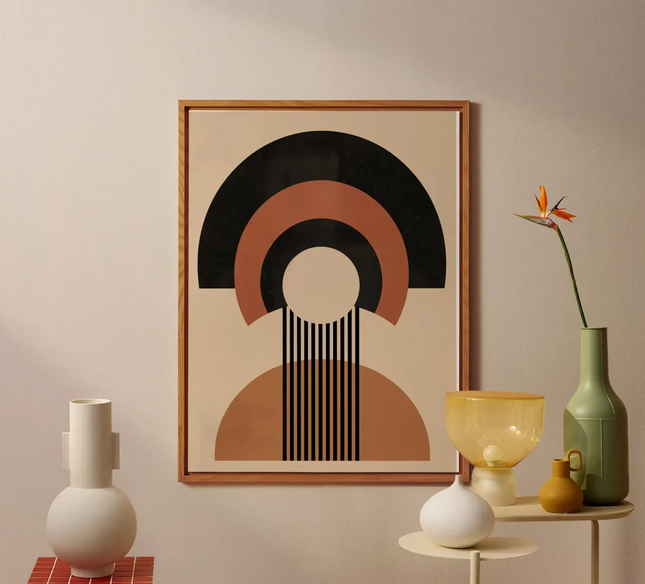 Geometric elegance forex plate by Whole©