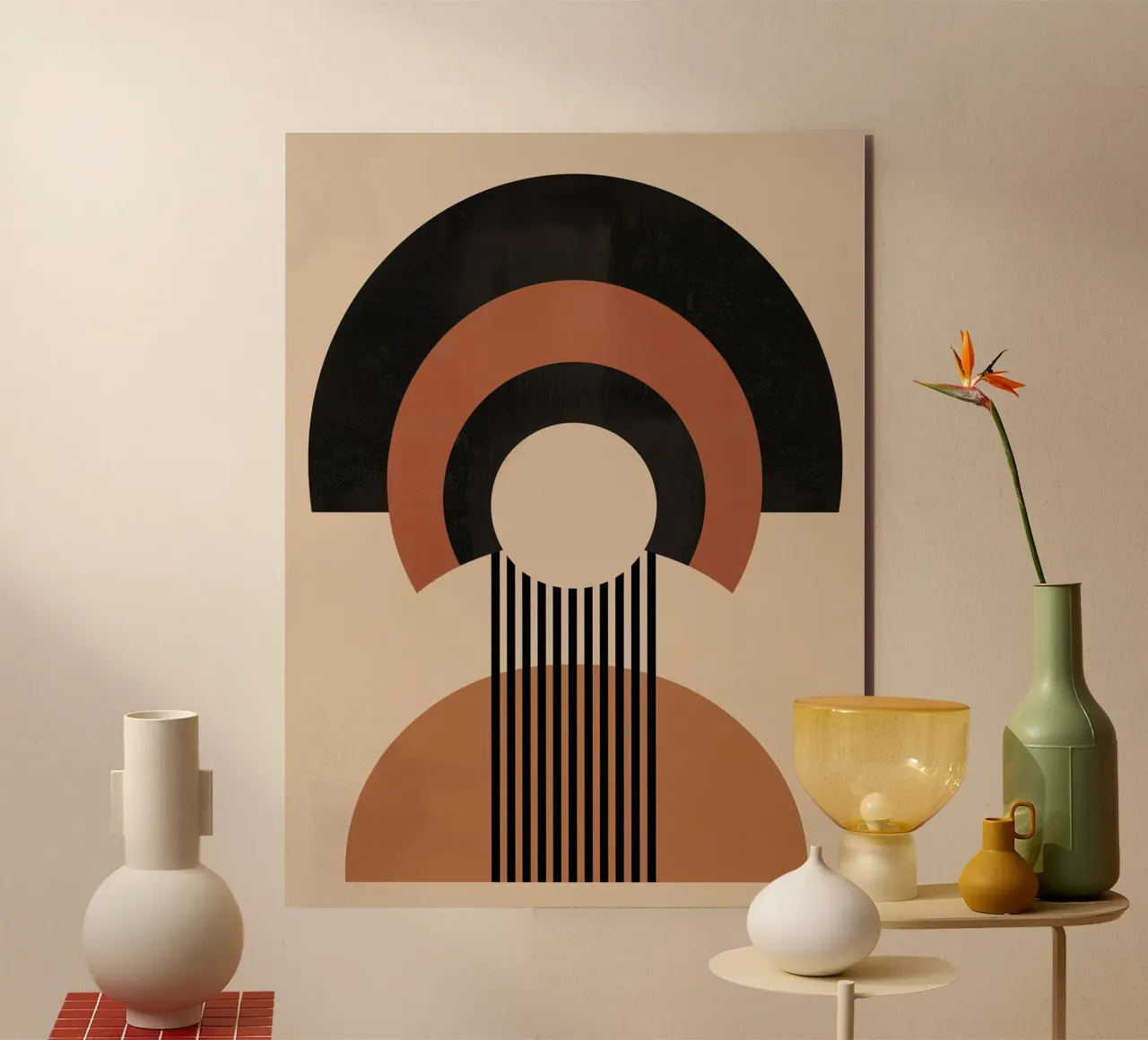 Geometric elegance forex plate by Whole©