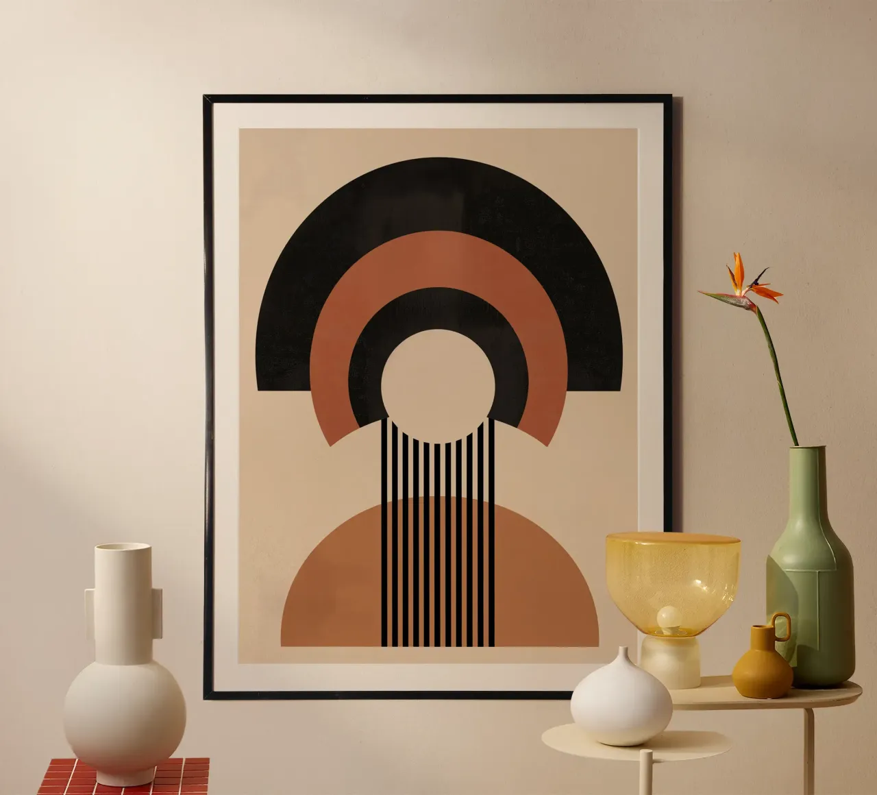 Geometric elegance poster by Whole©