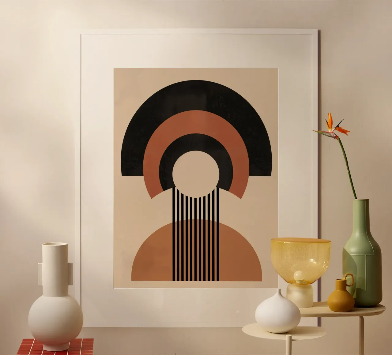 Geometric elegance poster by Whole©