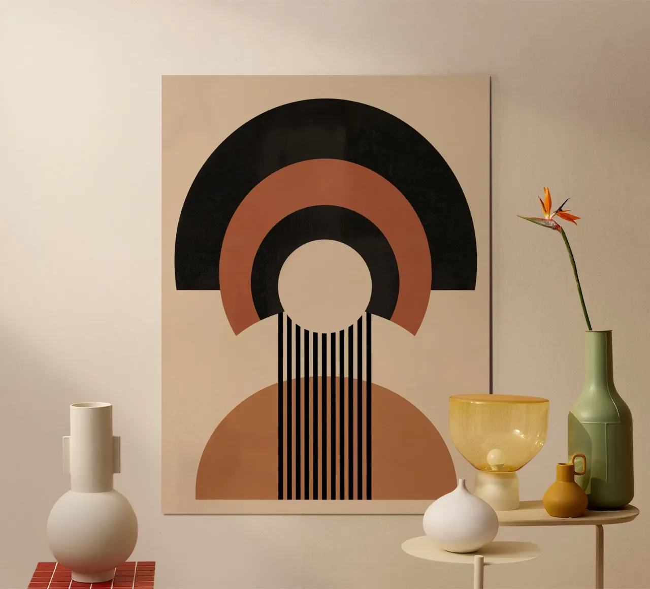 Geometric elegance poster by Whole©