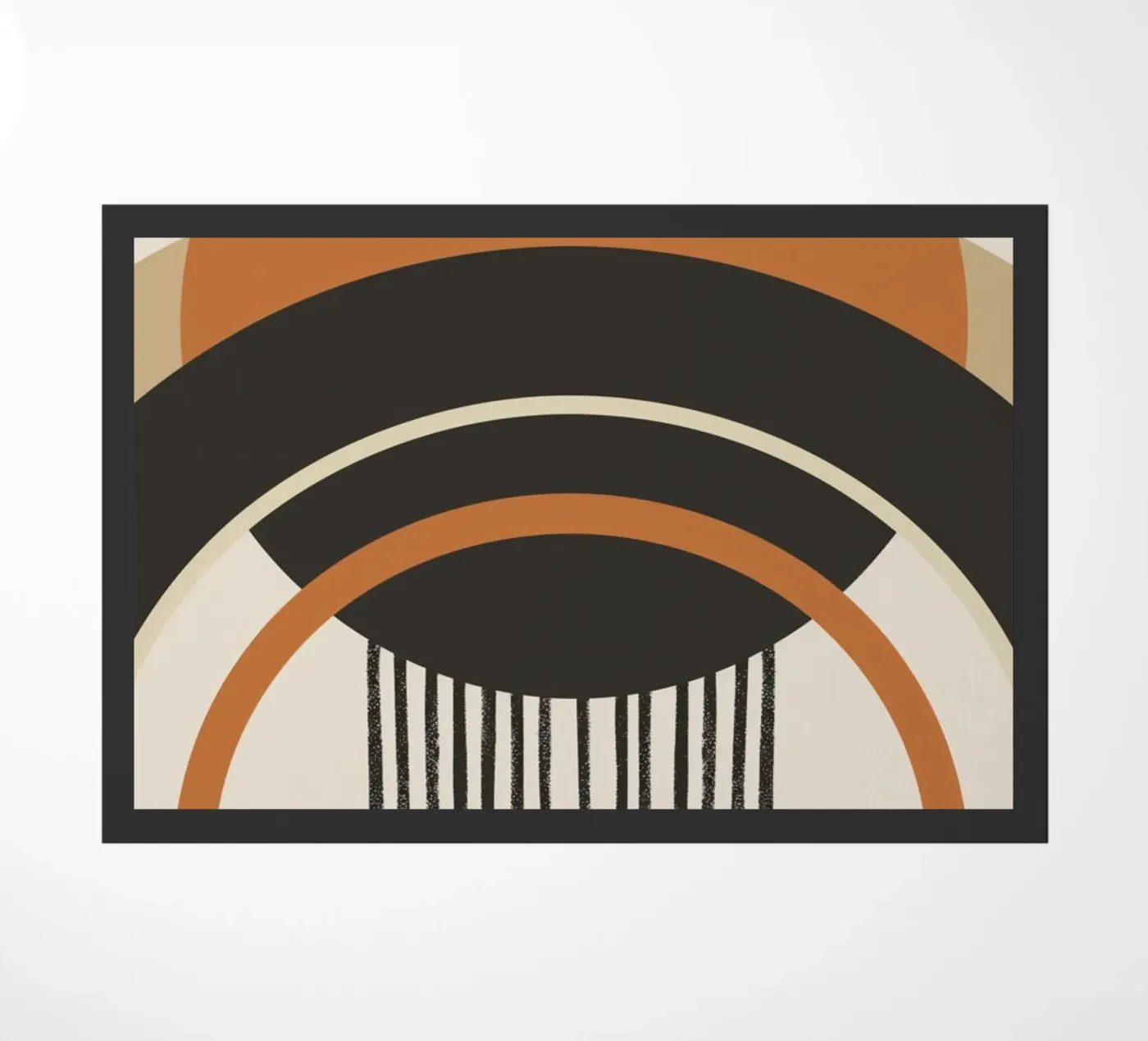 Abstract arches deurmat van Whole©