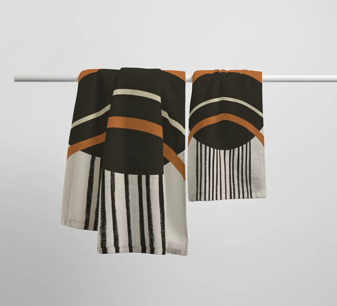 Abstract arches towel by Whole©
