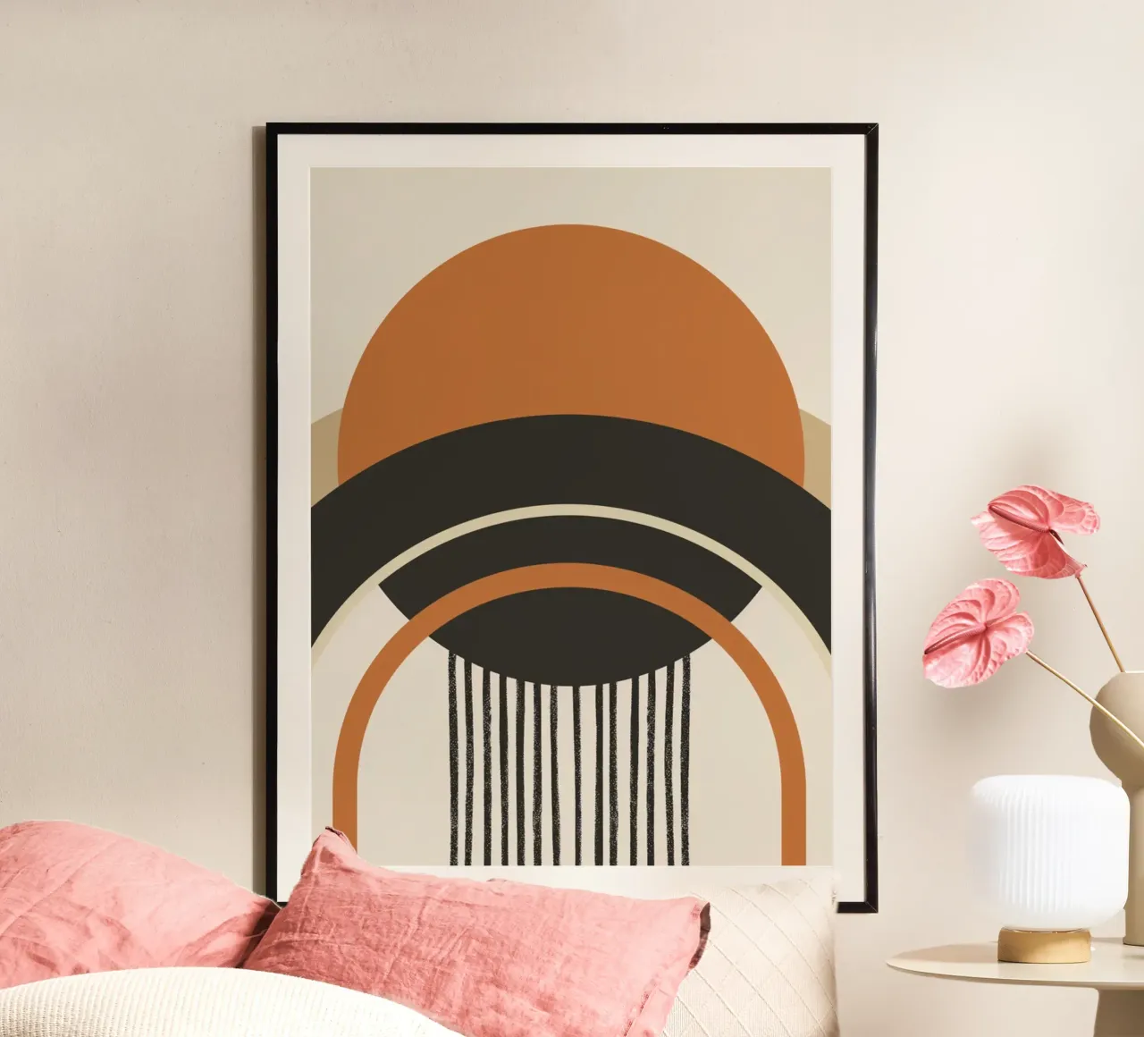 Abstracte bogen poster van Whole©