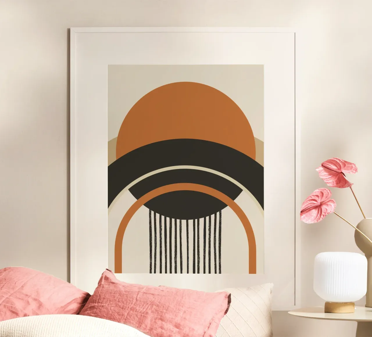 Abstracte bogen poster van Whole©