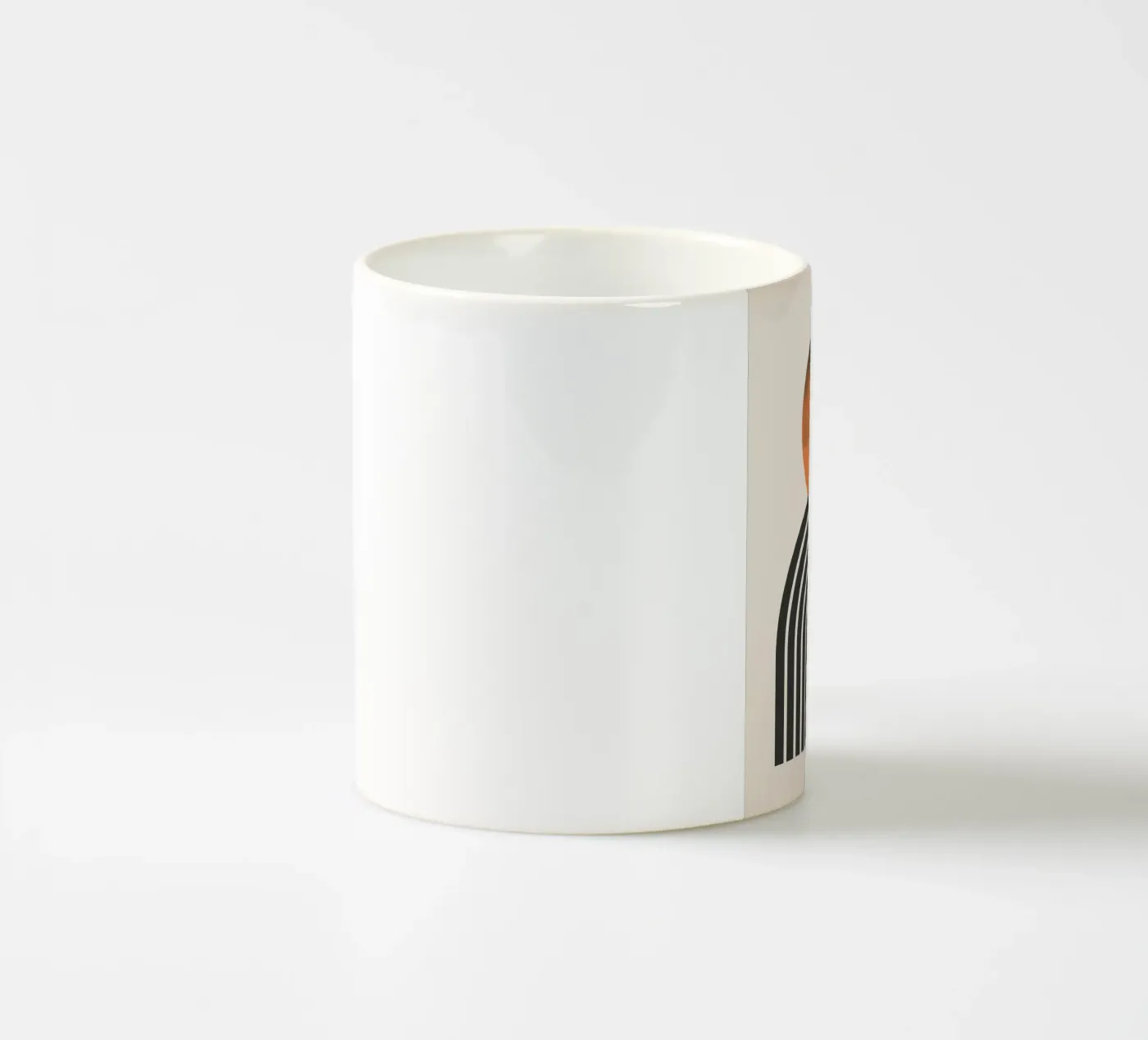 Sole geometrico tazza in ceramica da Whole©